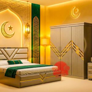 Silver Lining Bedroom Set Model:- b-1677