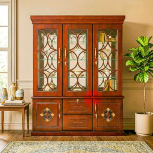 Elegant Glass Showcase Model:- sok-294